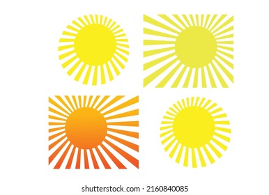Diseños e iconos de logos de Suns