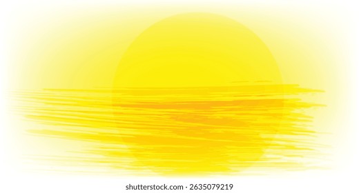 The sun's refractive vector spreads