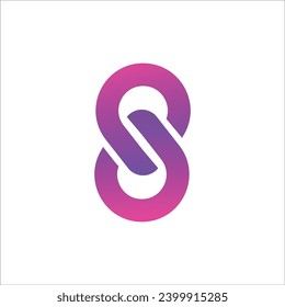 Sunsail Modern logo design and S letter logo