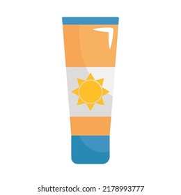 diseño de botellas de protección solar sobre blanco