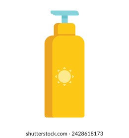 Sunscreen cream for delicate skin line icon. Summer, ultraviolet, ray, vitamins, beach, protection, sea, sun, relaxation, skin, health. Vector line icon for business and advertising
