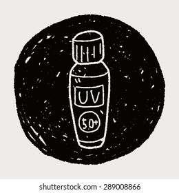 sunscreen doodle