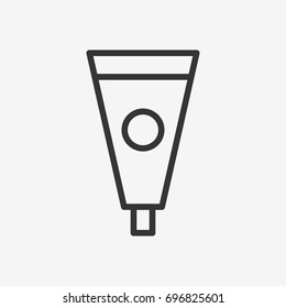 Sunscreen icon illustration isolated vector sign symbol