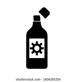 Sunscreen icon isolated sign symbol vector illustration - high quality black style vector icons
