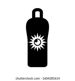 Sunscreen icon isolated sign symbol vector illustration - high quality black style vector icons

