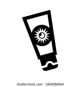 Sunscreen icon isolated sign symbol vector illustration - high quality black style vector icons
