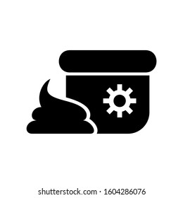 Sunscreen icon isolated sign symbol vector illustration - high quality black style vector icons
