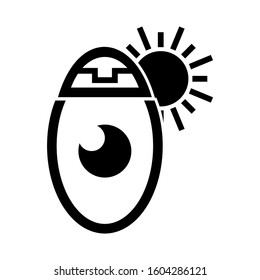 Sunscreen icon isolated sign symbol vector illustration - high quality black style vector icons
