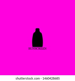sunscreen icon sign signifier vector