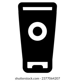 sunscreen icon vector illustration asset element
