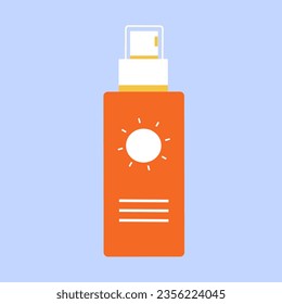 Sunscreen product with SPF spray