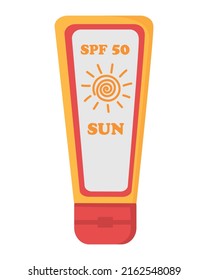 Pantalla de sol para relajarse en la playa. Piloto plano Doodle. Todos los objetos se vuelven a pintar.