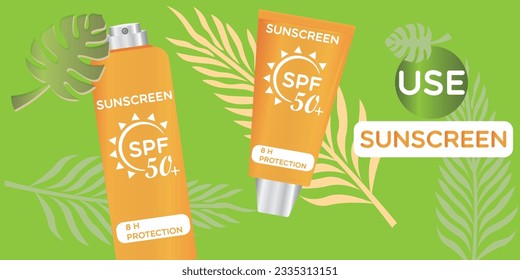 sunscreen spf 50 icon, vector, illustration, symbol