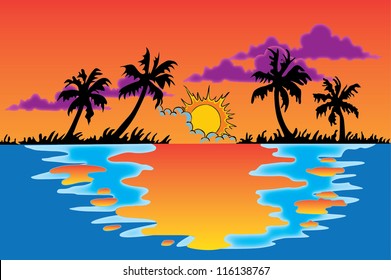 sunset