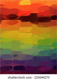 Sunset abstract picture