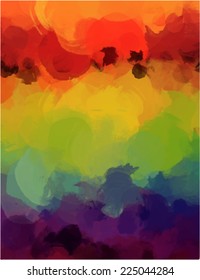 Sunset abstract picture