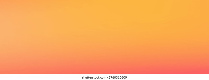 Sunset backdrop pastel color with a pink, orange, and red gradient background for a smooth gradation. Warm and soft aesthetic of a summer sky in a modern, plain design concept, using matte tones.