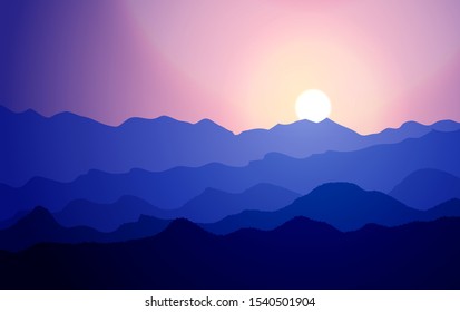 Sunset Background, Abstract sunset background, Sunset Landscape