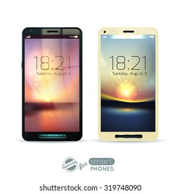 Sunset backgrounds for smartphones