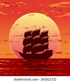 Sunset Banner