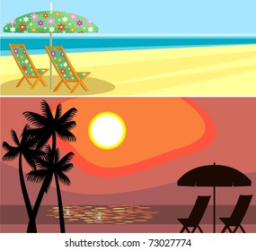 sunset beach