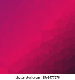 Sunset color Abstract trianglify Generative Art background illustration