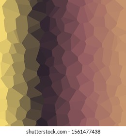Sunset color Abstract trianglify Generative Art background illustration
