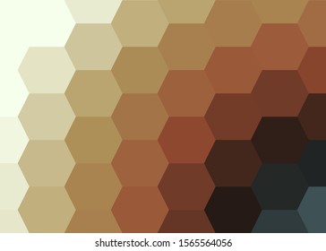 sunset Color Abstract trianglify Generative Art background illustration