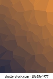 Sunset Color Abstract trianglify Generative Art background illustration