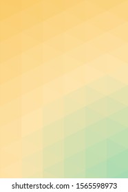 Sunset Color Abstract trianglify Generative Art background illustration