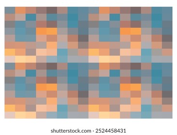 sunset color palette All Over Print Textile Design