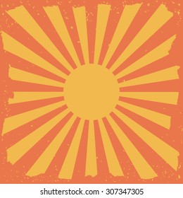 Sunset digital design, vector illustration eps 10.