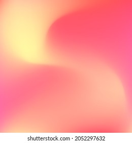Sunset Flow Red Pink Design Picture. Orange Sunrise Bright Pastel Neon Swirl Gradient Mesh. Color Curve Watercolor Peach Warm Gradient Background. Liquid Yellow Trendy Fluid Vibrant Wallpaper.
