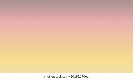 Sunset gradient background illustration vector