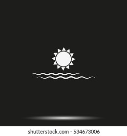 Sunset icon.