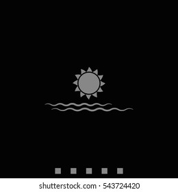 Sunset icon.