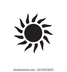 Sunset icon collection. Vector Illustration 