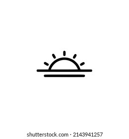 Ilustración de diseño del vector de icono de apertura