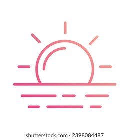 Ilustración del vector de icono de apertura