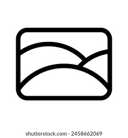 Sunset Icon Vector Symbol Design Illustration