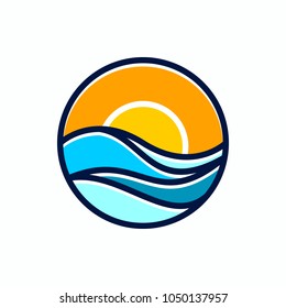 Sunset Logo Design