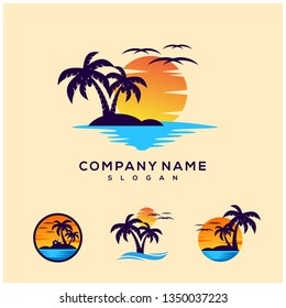 Sunset Logo Design