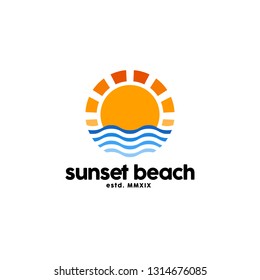 Sunset Logo Design Inspiration