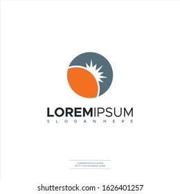 Sunset Logo Sun Logo Icon Vector Template Design