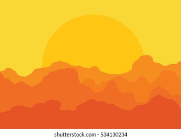 Sunset - Orange