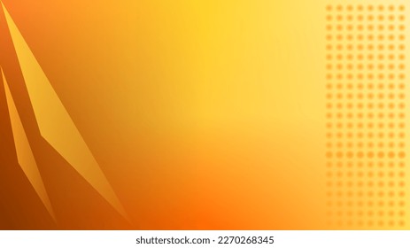 Sunset Orange Gradient Abstract Halftone Background