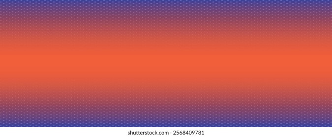 Sunset orange gradient background. Sunset orange gradient halftone vector background. Gradient sunset orange background halftone texture. Minimal sunset orange halftone gradient vector background