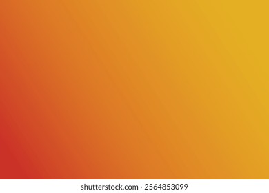 Sunset orange gradient background vector illustration