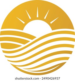 Icono de línea premium Sunset. Pictograma simple de alta calidad. Iconos de estilo de contorno moderno. Ilustración vectorial de contorno sobre fondo blanco