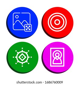 sunset simple icons set. Contains such icons as Image, Sun, can be used for web, mobile and logo
